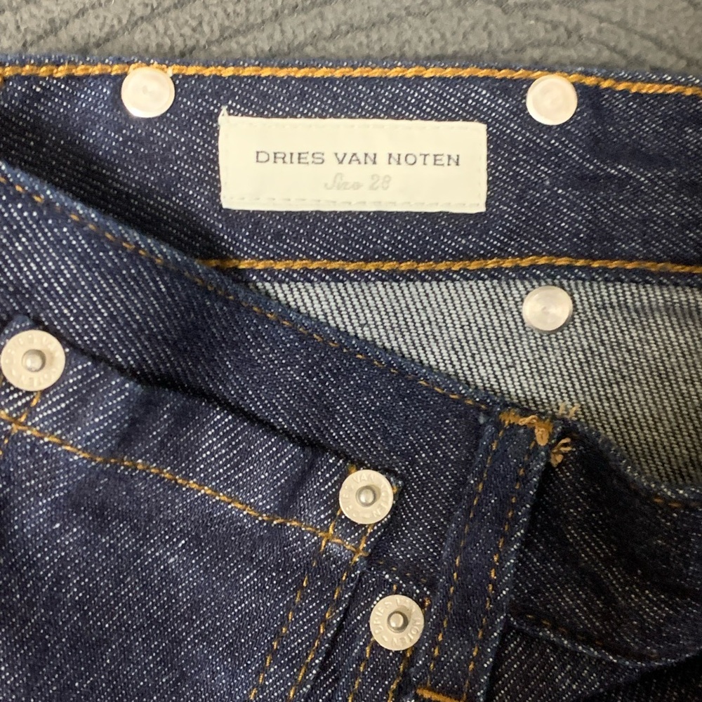 Dries Van Noten Indigo Denim